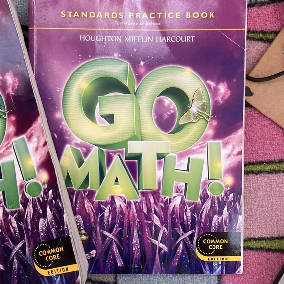 Lot Of 2. Go Math!: Student Practice Book & Text Book Grade 3 - Paperback - Picture 3 of 9